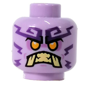 LEGO® los onderdeel Hoofd in kleur Lavendel 3626cpb2768