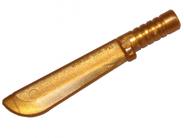 LEGO® los onderdeel Wapen in kleur Parel Goud 29109