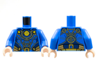 LEGO® los onderdeel Lijf met Motief Blauw 973pb4447c01