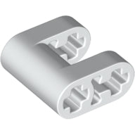 Plaatje in Gallery viewer laden, LEGO® los onderdeel Technische Hefbalk in kleur Wit 72008