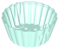 LEGO® los onderdeel Container in kleur Licht Aqua 72024