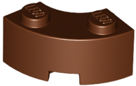 Plaatje in Gallery viewer laden, LEGO® los onderdeel Steen Rond Roodachtig Bruin 85080