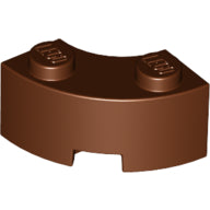 Plaatje in Gallery viewer laden, LEGO® los onderdeel Steen Rond Roodachtig Bruin 85080