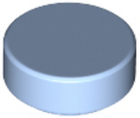 LEGO® los onderdeel Tegel Rond Helder Lichtblauw 98138