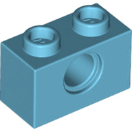 LEGO® los onderdeel Technische Steen Medium Azuurblauw 3700