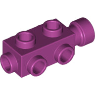 LEGO® los onderdeel Steen Aangepast in kleur Magenta 4595