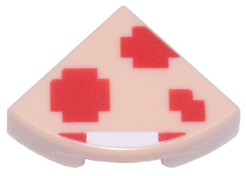 LEGO® onderdeel Tegel Rond met Motief Lichte Noga 25269pb013