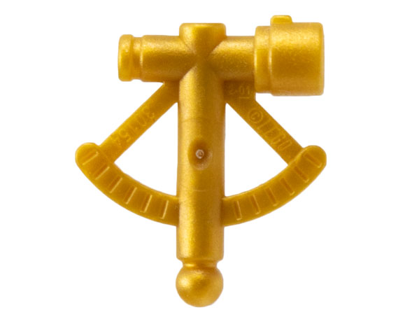 LEGO® los onderdeel Accessoire in kleur Parel Goud 30154