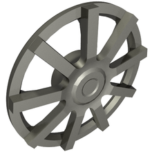 Plaatje in Gallery viewer laden, LEGO® los onderdeel Wiel Accessoire Parel Donkergrijs 72210b