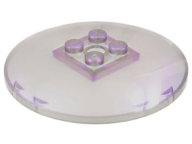 LEGO® los onderdeel Schaal Satijn Doorzichtig Zwart 44375b