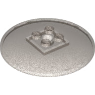 LEGO® los onderdeel Schaal Satijn Doorzichtig Zwart 44375b