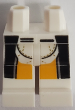 Plaatje in Gallery viewer laden, LEGO® los onderdeel Benen met Motief Wit 970c00pb1249