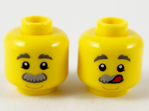LEGO® los onderdeel Hoofd in kleur Geel 3626cpb2740
