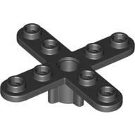 Plaatje in Gallery viewer laden, LEGO® los onderdeel Propellor in kleur Zwart 67737