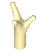 LEGO® los onderdeel Plant & Struik in kleur Geelbruin 68211