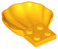 LEGO® onderdeel Dier Onderdelen Helder Licht Oranje 18970