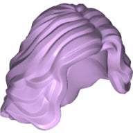 Plaatje in Gallery viewer laden, LEGO® los onderdeel Haar in kleur Lavendel 23187