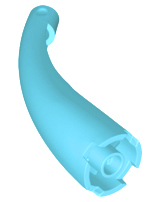 Plaatje in Gallery viewer laden, LEGO® los onderdeel Dier Onderdelen Medium Azuurblauw 67361