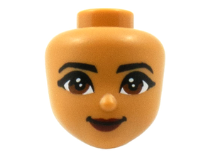 LEGO® los onderdeel Hoofd in kleur Medium Noga 72403