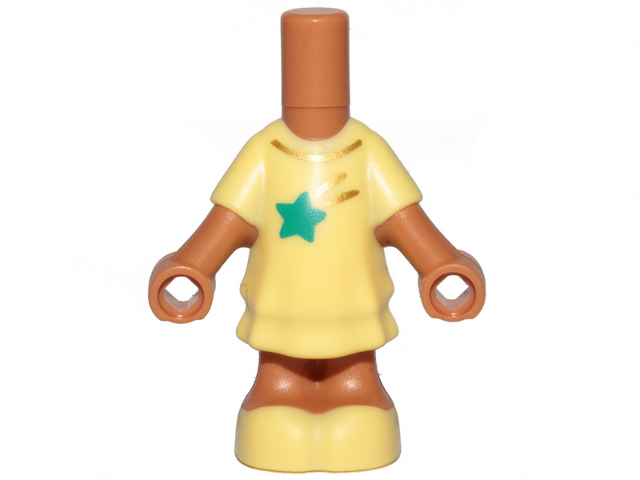 LEGO® onderdeel Micro Doll Body Part Medium Noga 69969pb02