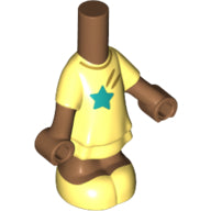 Plaatje in Gallery viewer laden, LEGO® onderdeel Micro Doll Body Part Medium Noga 69969pb02