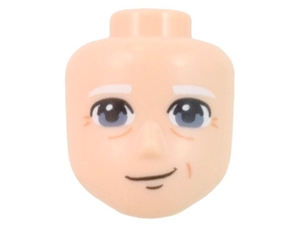 LEGO® los onderdeel Hoofd in kleur Lichte Noga 72433