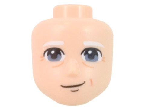 LEGO® los onderdeel Hoofd in kleur Lichte Noga 72433