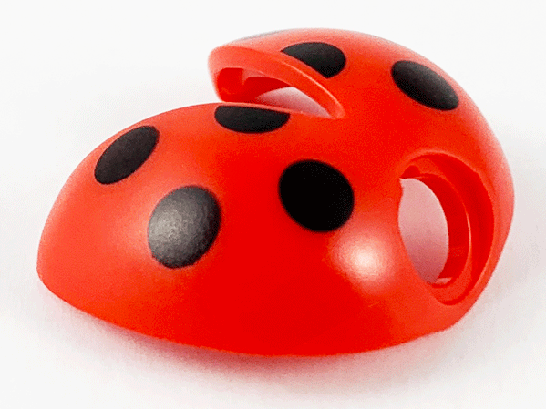 LEGO® los onderdeel Lijf Accessoire in kleur Rood 69948pb01