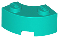 LEGO® los onderdeel Steen Rond Donker Turkoois 85080