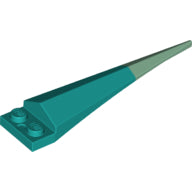 LEGO® onderdeel Plaat Aangepast Donker Turkoois 61406pb06