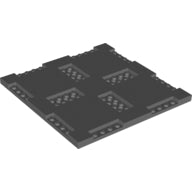 LEGO® Steen Aangepast Donker Blauwachtig Grijs 69958