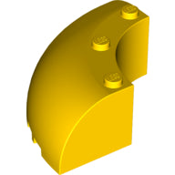 LEGO® los onderdeel Steen Rond in kleur Geel 87559