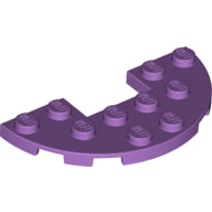 Plaatje in Gallery viewer laden, LEGO® los onderdeel Plaat Rond Medium Lavendel 18646