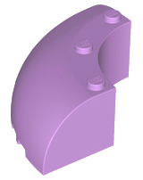 LEGO® los onderdeel Steen Rond Medium Lavendel 87559