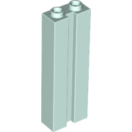 Plaatje in Gallery viewer laden, LEGO® los onderdeel Steen Aangepast Licht Aqua 88393