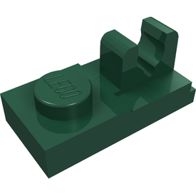 LEGO® los onderdeel Plaat Aangepast Donkergroen 92280