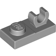 LEGO® Plaat Aangepast Licht Blauwachtig Grijs 44861