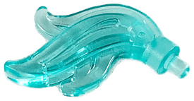 LEGO® Hoofddeksel Accessoire Doorzichtig Lichtblauw 64647