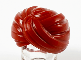 LEGO® los onderdeel Hoofddeksels in kleur Donkerrood 18822