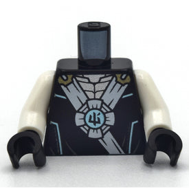 LEGO® los onderdeel Lijf met Motief Zwart 973pb4154c01