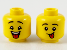 Plaatje in Gallery viewer laden, LEGO® los onderdeel Hoofd in kleur Geel 3626cpb2743