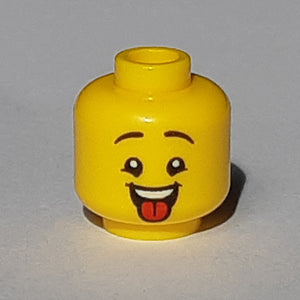 LEGO® los onderdeel Hoofd in kleur Geel 3626cpb2743