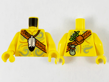 Plaatje in Gallery viewer laden, LEGO® los onderdeel Lijf met Motief Geel 973pb4150c01