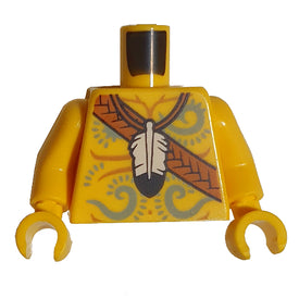 LEGO® los onderdeel Lijf met Motief Geel 973pb4150c01