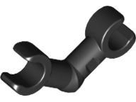 LEGO® los onderdeel Lijf Accessoire in kleur Zwart 93609