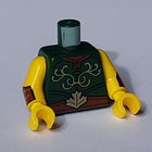 LEGO® los onderdeel Lijf met Motief Donkergroen 973pb4137c01