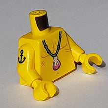Plaatje in Gallery viewer laden, LEGO® los onderdeel Lijf met Motief Geel 973pb4135c01