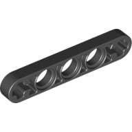 LEGO® los onderdeel Technische Hefbalk in kleur Zwart 11478