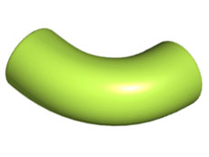 LEGO® los onderdeel Steen Rond in kleur Limoen 25214