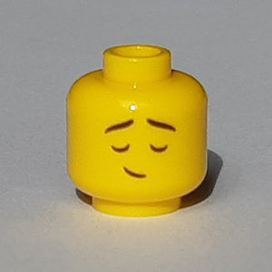 LEGO® los onderdeel Hoofd in kleur Geel 3626cpb2742